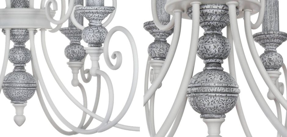 Люстра Mocenigo Chandelier White Люстра Mocenigo Chandelier White - Loft-Concept в Челябинске