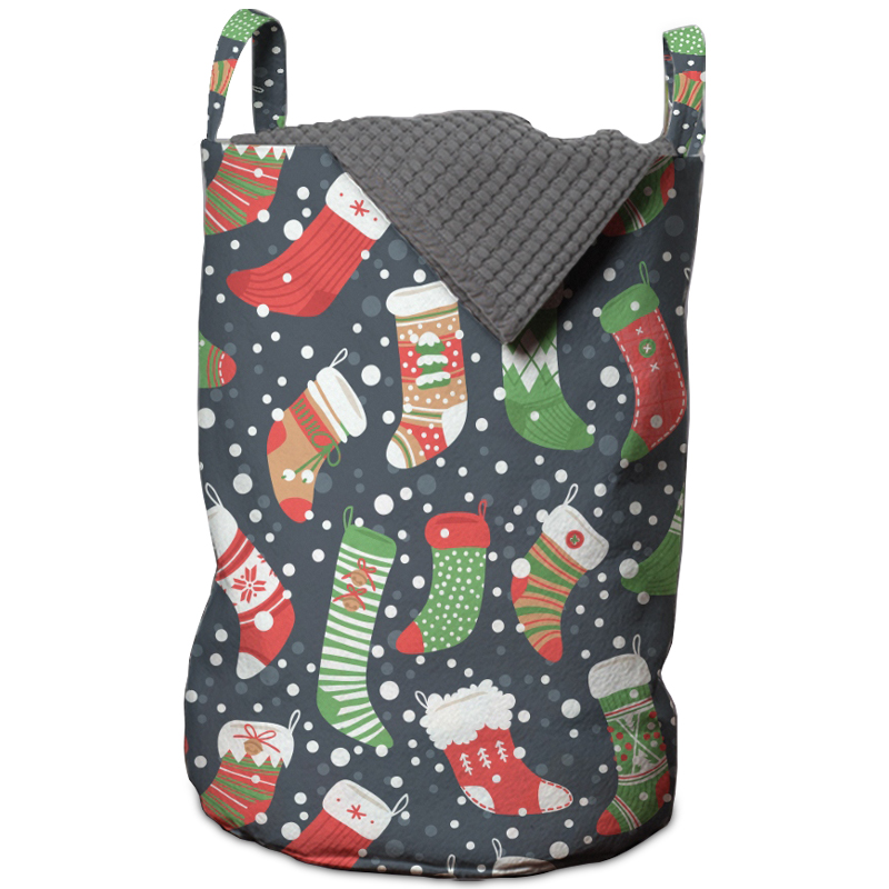 Корзина Christmas stockings Basket Мульти Корзина Christmas stockings Basket Мульти в Челябинске | Loft Concept