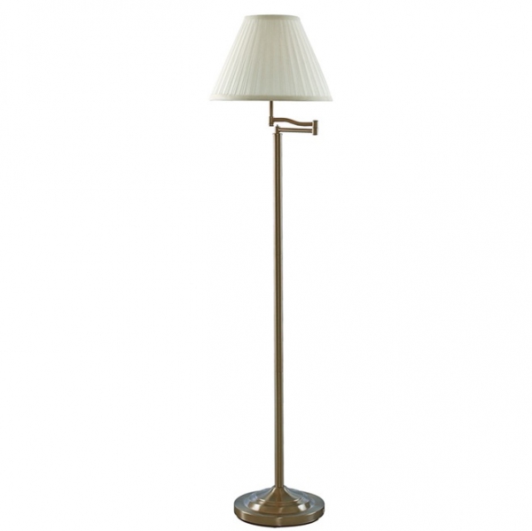 Напольный светильник Classic Corolina Light Floor Латунь Античная полированная Напольный светильник Classic Corolina Light Floor Латунь Античная полированная в Челябинске | Loft Concept