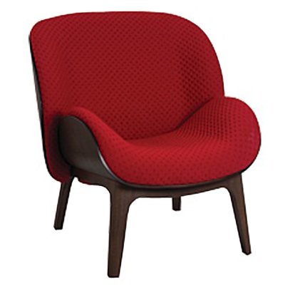 Кресло chair Fauteuil KALIN Design JM Gady Черный Красный Кресло chair Fauteuil KALIN Design JM Gady Черный Красный в Челябинске | Loft Concept