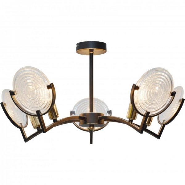 Люстра Mouthpiece Chandelier Золотой Коричневый Люстра Mouthpiece Chandelier Золотой Коричневый в Челябинске | Loft Concept