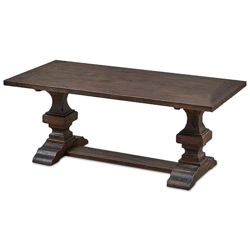 Обеденный стол Theseus Dinner Table Коричневый Обеденный стол Theseus Dinner Table Коричневый в Челябинске | Loft Concept