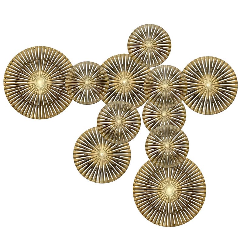 Арт-объект Apollo Brown and Gold Wall Plaque Disc gap 11 Золотой Коричневый Арт-объект Apollo Brown and Gold Wall Plaque Disc gap 11 Золотой Коричневый в Челябинске | Loft Concept
