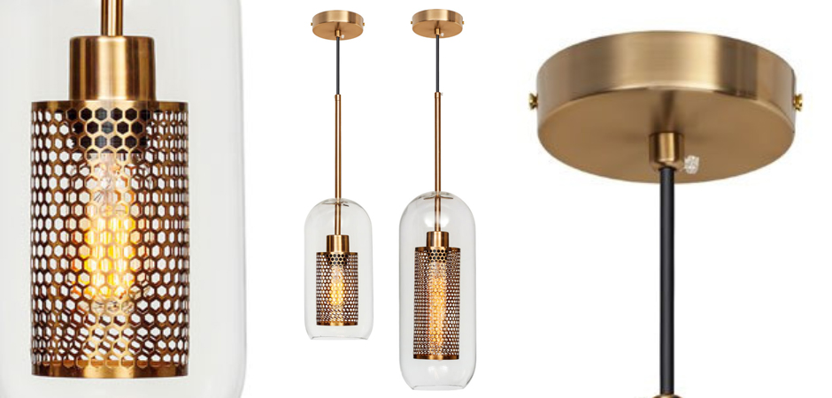 Perforation Pendant Lamp Gold Oval Perforation Pendant Lamp Gold Oval - Loft-Concept в Челябинске