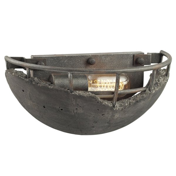 Бра Stone industrial wall lamp Серый (Gray) Бра Stone industrial wall lamp Серый (Gray) в Челябинске | Loft Concept