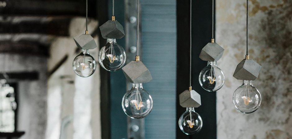 Подвесной светильник BETON MAKT - Loft-Concept в Челябинске