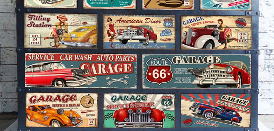 Комод металлический в стиле лофт Loft Retro Car Комод металлический в стиле лофт Loft Retro Car - Loft-Concept в Челябинске