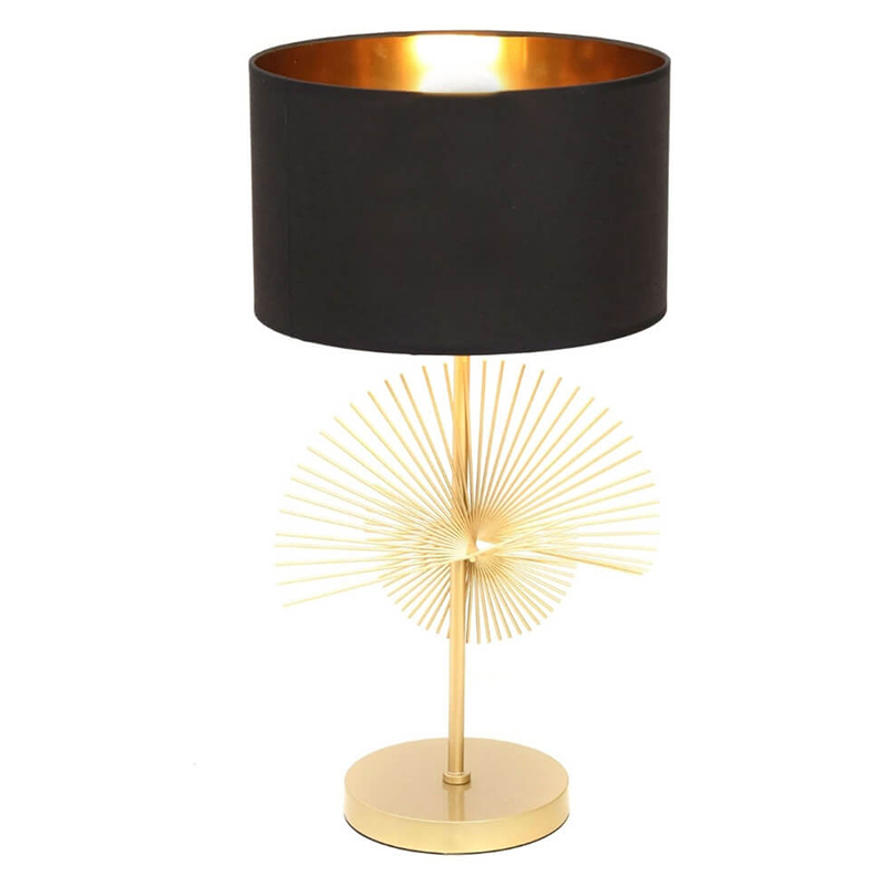 Настольная лампа Genoveva Table lamp black Черный Золотой Настольная лампа Genoveva Table lamp black Черный Золотой в Челябинске | Loft Concept