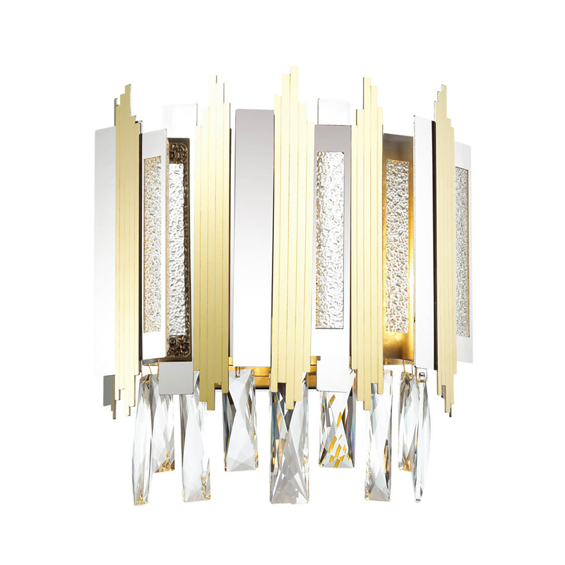 Бра Marisol Sconce Хром Прозрачный (Transparent) Золотой Бра Marisol Sconce Хром Прозрачный (Transparent) Золотой в Челябинске | Loft Concept