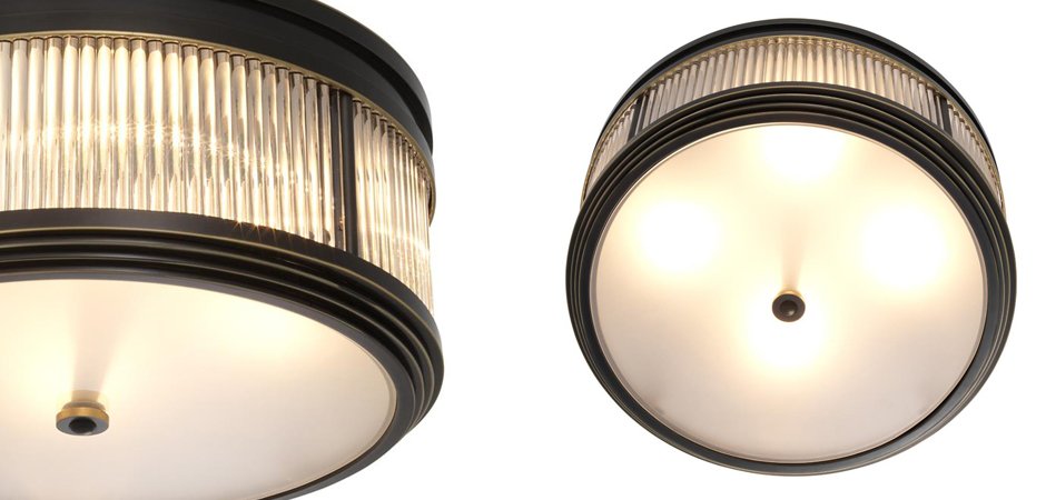 Потолочный светильник Ceiling Lamp Rousseau Bronze Потолочный светильник Ceiling Lamp Rousseau Bronze - Loft-Concept в Челябинске