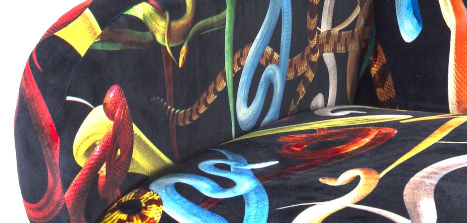 Диван Sofa Three Seater Snakes - фото №1