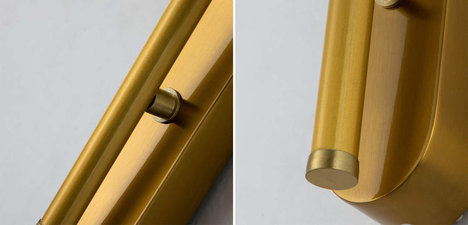 Бра Kim Trumpet tube Brass Wall Lamp 60 - фото