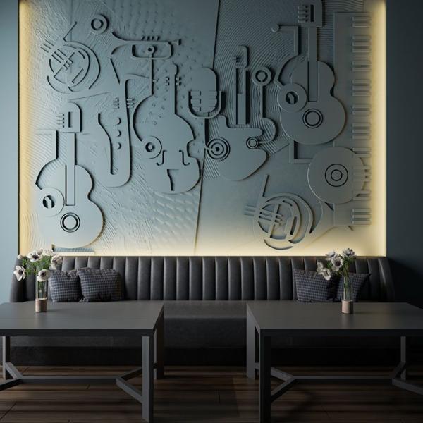 Барельеф ORCHESTRA Барельеф ORCHESTRA в Челябинске | Loft Concept