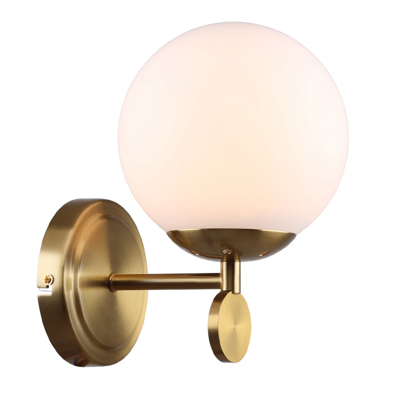Бра Kyran Wall Lamp Bronze Бронза Белый Бра Kyran Wall Lamp Bronze Бронза Белый в Челябинске | Loft Concept