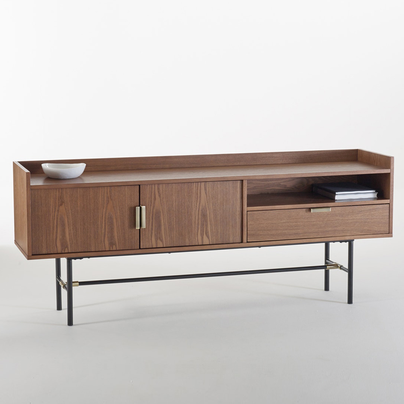 TV-тумба Torgny TV stand Орех Черный Латунь TV-тумба Torgny TV stand Орех Черный Латунь в Челябинске | Loft Concept