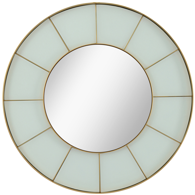 Зеркало Sectors Circle Mirror white Зеркало Sectors Circle Mirror white в Челябинске | Loft Concept