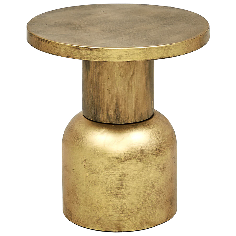 Приставной стол Aker side table Винтажная латунь Приставной стол Aker side table Винтажная латунь в Челябинске | Loft Concept