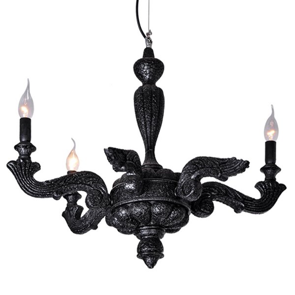Люстра Moooi Smoke chandelier Черный Люстра Moooi Smoke chandelier Черный в Челябинске | Loft Concept