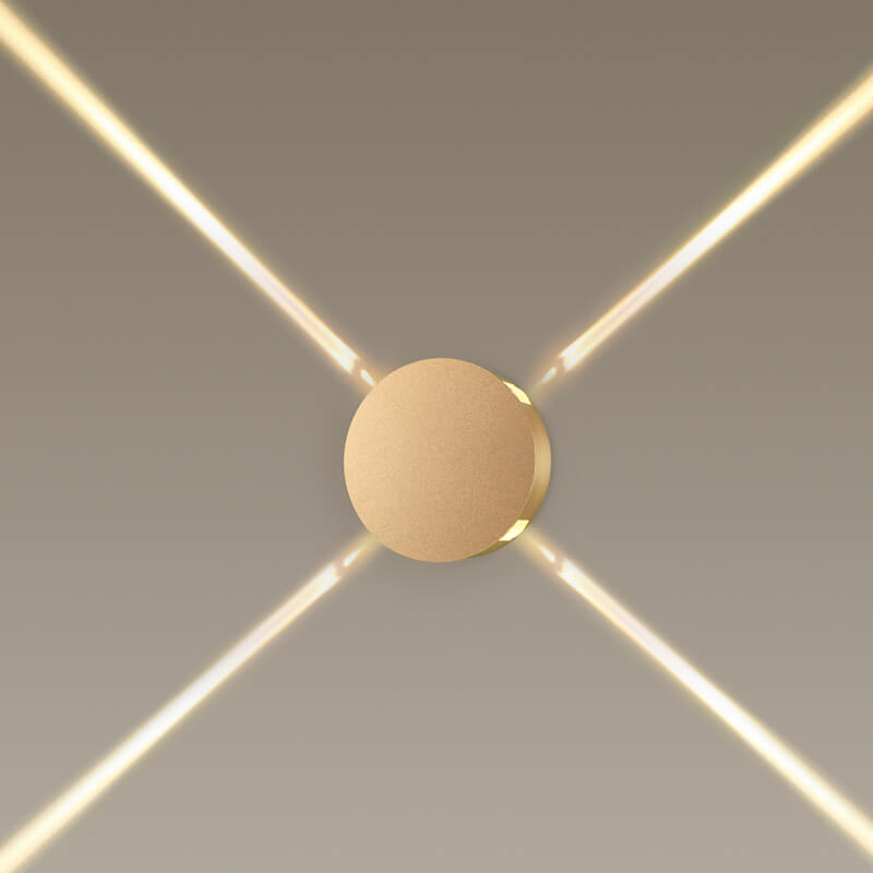 Спот Jedi Beam Sconce Circle gold Золотой Спот Jedi Beam Sconce Circle gold Золотой в Челябинске | Loft Concept
