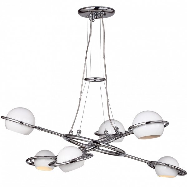 Люстра Delightfull Cosmo Suspention Light White 6 Белый Люстра Delightfull Cosmo Suspention Light White 6 Белый в Челябинске | Loft Concept