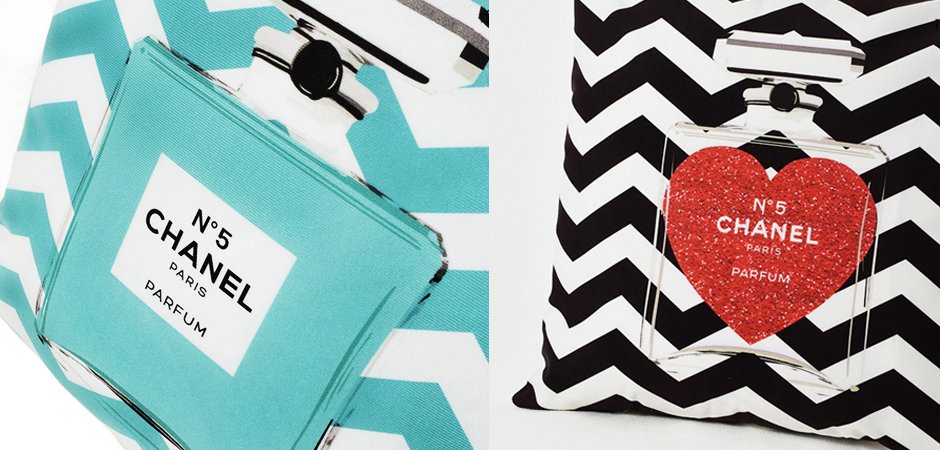 Декоративная подушка CHANEL № 5 - Loft-Concept в Челябинске