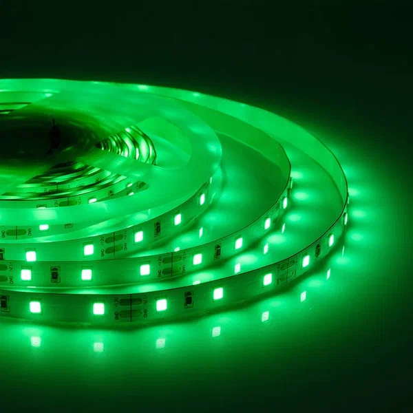 Светодиодная лента 4,8W/m 60LED/m 2835SMD зеленый 5M Белый Светодиодная лента 4,8W/m 60LED/m 2835SMD зеленый 5M Белый в Челябинске | Loft Concept