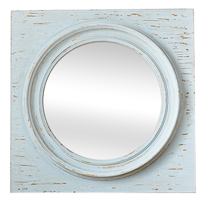 Зеркало Godolphin Mirror Pastel Blue Винтажный голубой Зеркало Godolphin Mirror Pastel Blue Винтажный голубой в Челябинске | Loft Concept