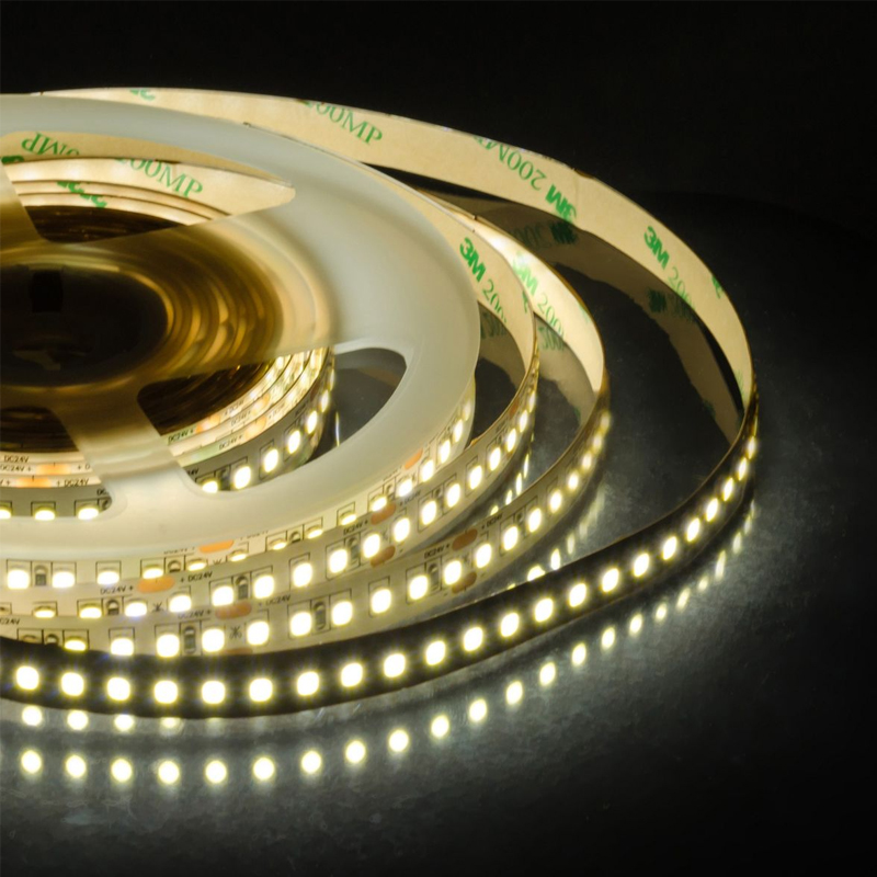 Светодиодная лента 18W/m 168LED/m 2835SMD теплый белый 5M Белый Светодиодная лента 18W/m 168LED/m 2835SMD теплый белый 5M Белый в Челябинске | Loft Concept