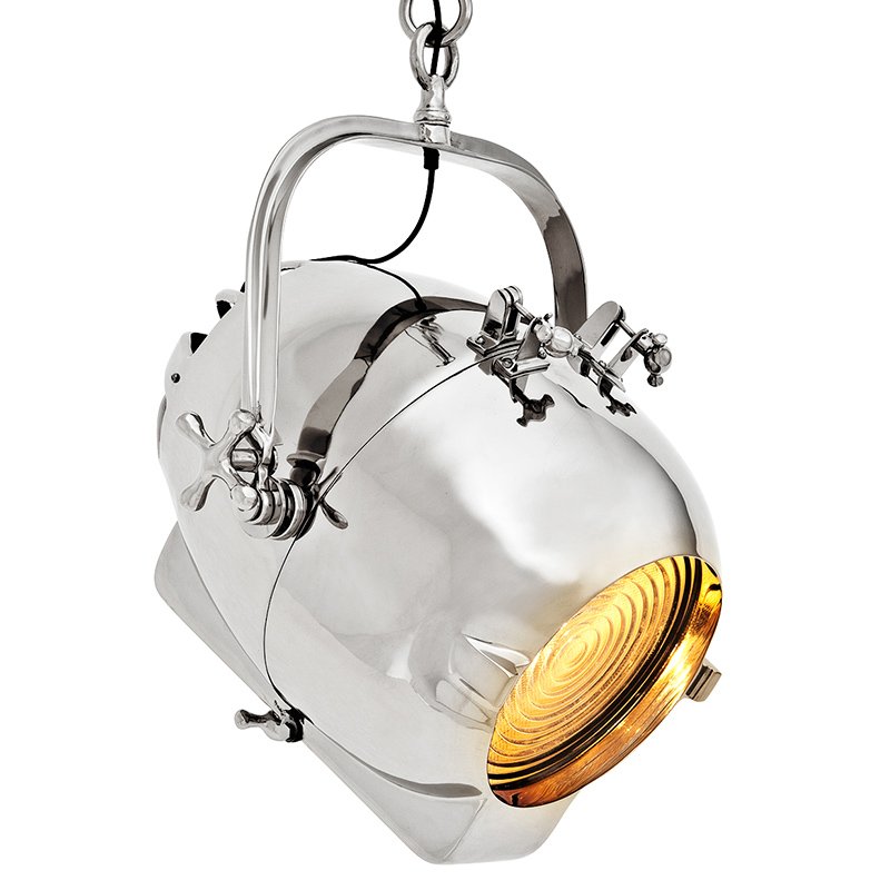 Люстра Lamp Spitfire Никель Прозрачное Стекло Люстра Lamp Spitfire Никель Прозрачное Стекло в Челябинске | Loft Concept