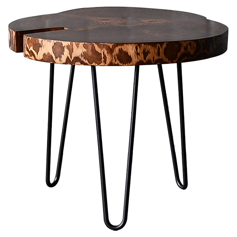 Кофейный стол Busby Industrial Metal Rust Coffee Table Коричневый Черный Кофейный стол Busby Industrial Metal Rust Coffee Table Коричневый Черный в Челябинске | Loft Concept