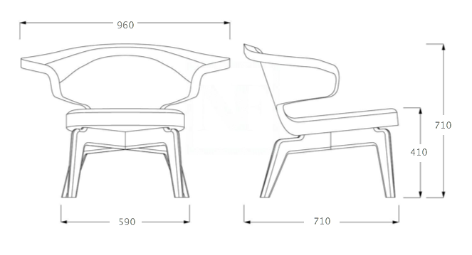 Кресло Munich Lounge Chair Кресло Munich Lounge Chair в Челябинске