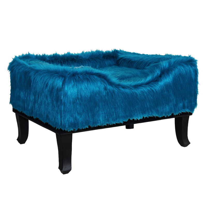 Диван для домашних животных Pet Bed с ворсом Синий Диван для домашних животных Pet Bed с ворсом Синий в Челябинске | Loft Concept