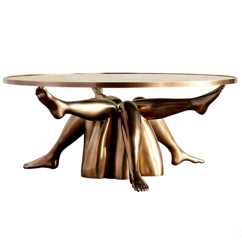 Журнальный стол дизайн Kelly Wearstler Superluxe Isadora Table Латунь Прозрачное Стекло Журнальный стол дизайн Kelly Wearstler Superluxe Isadora Table Латунь Прозрачное Стекло в Челябинске | Loft Concept