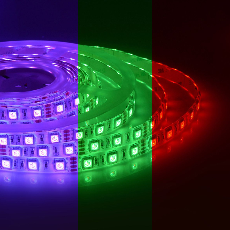Светодиодная влагозащищенная лента 14,4W/m 60LED/m 5050SMD разноцветная 5M Белый Светодиодная влагозащищенная лента 14,4W/m 60LED/m 5050SMD разноцветная 5M Белый в Челябинске | Loft Concept