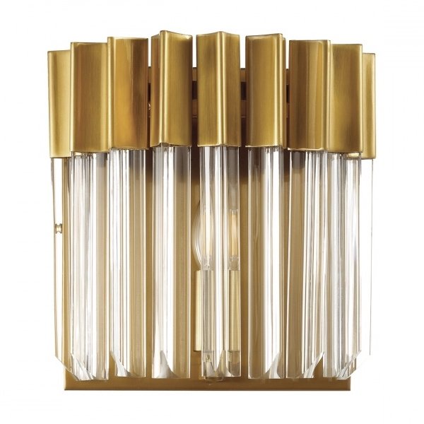 Бра Triangular Canes Sconces Бронза Прозрачный Бра Triangular Canes Sconces Бронза Прозрачный в Челябинске | Loft Concept