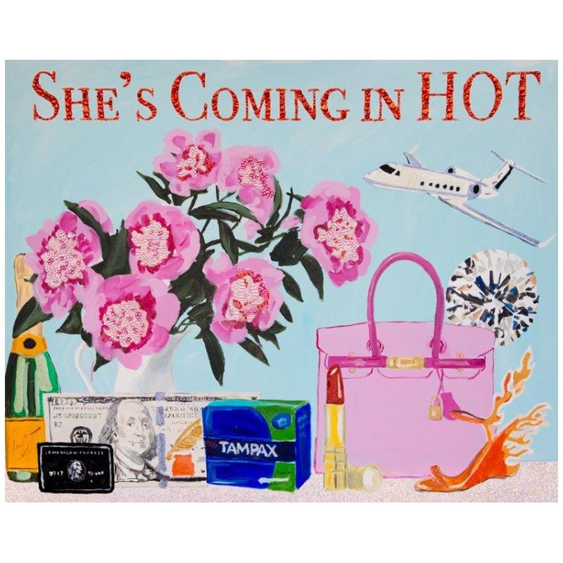 Картина “She’s Comin’ in Hot” Мульти Картина “She’s Comin’ in Hot” Мульти в Челябинске | Loft Concept