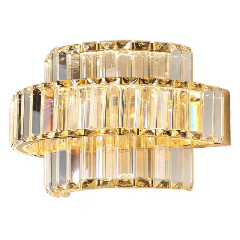 Бра Crystal Shine Linda Gold Wall Lamp B Золотой Прозрачный (Transparent) Бра Crystal Shine Linda Gold Wall Lamp B Золотой Прозрачный (Transparent) в Челябинске | Loft Concept
