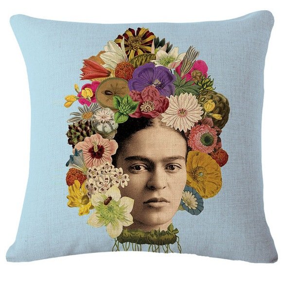 Декоративная подушка Frida Kahlo 3 Декоративная подушка Frida Kahlo 3 в Челябинске | Loft Concept