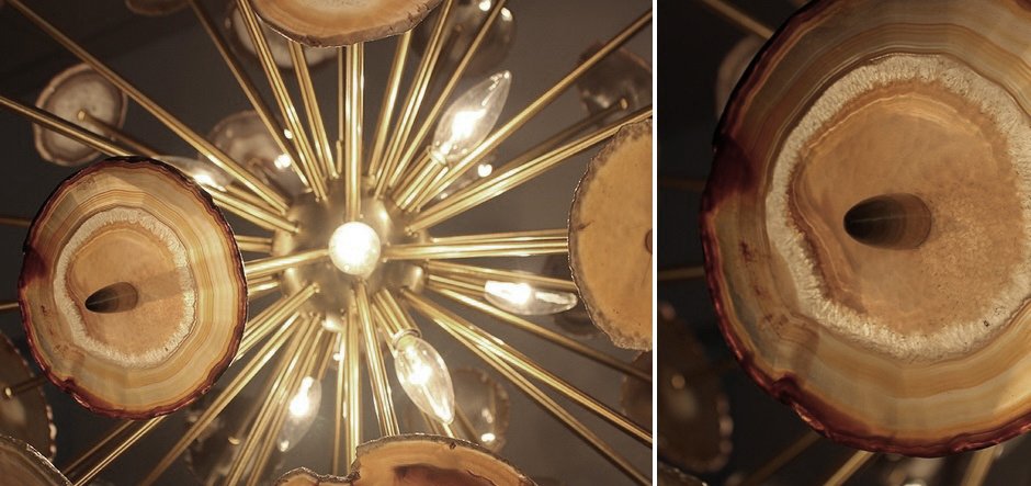 Люстра Agate Burst Chandelier Brass Люстра Agate Burst Chandelier Brass - Loft-Concept в Челябинске