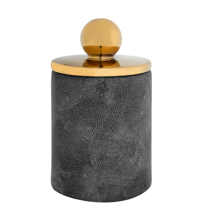 Ваза Stingray Skin vase Глянцевое золото Серый Ваза Stingray Skin vase Глянцевое золото Серый в Челябинске | Loft Concept