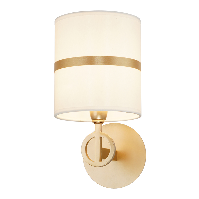 Бра Guenael Sconce Tall Золотой Белый Бра Guenael Sconce Tall Золотой Белый в Челябинске | Loft Concept