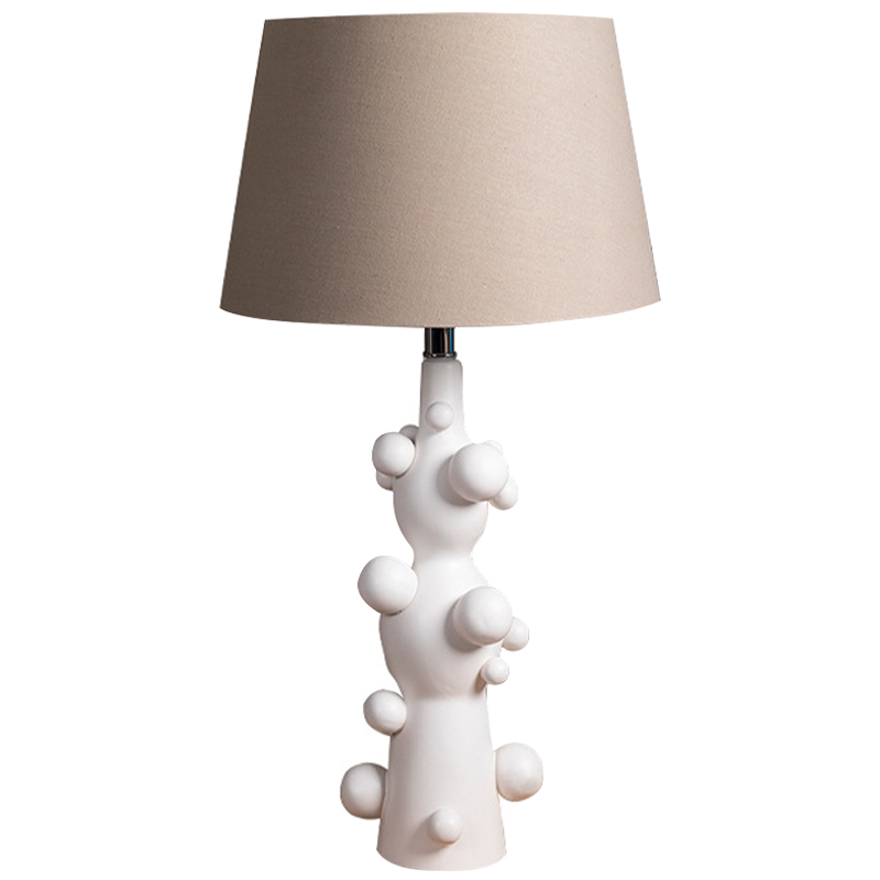 Настольная лампа Molecule Table Lamp White Бежевый Белый Настольная лампа Molecule Table Lamp White Бежевый Белый в Челябинске | Loft Concept