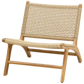 Кресло Wicker Rana lounge Chair Бежевый Кресло Wicker Rana lounge Chair Бежевый в Челябинске | Loft Concept
