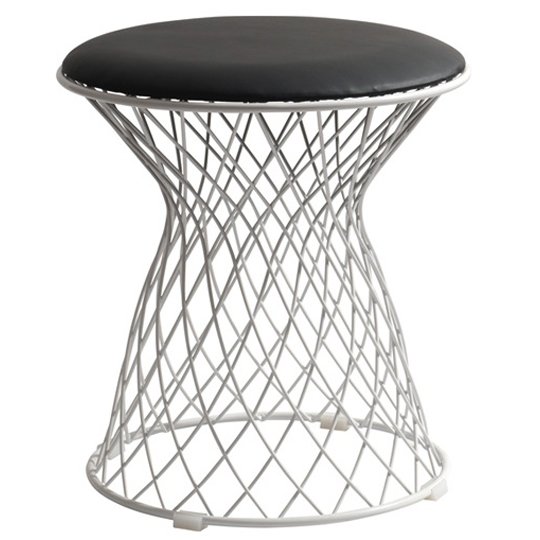 Табурет Wire Diamond Stool Красный Белый Черный Табурет Wire Diamond Stool Красный Белый Черный в Челябинске | Loft Concept