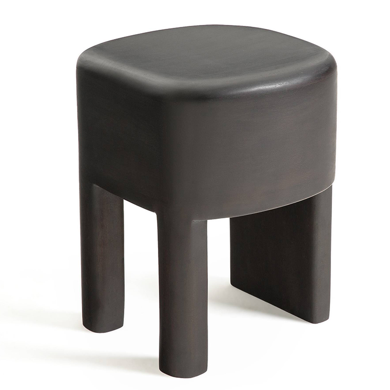 Приставной стол Mordred Mango Black Side Table Черный Приставной стол Mordred Mango Black Side Table Черный в Челябинске | Loft Concept
