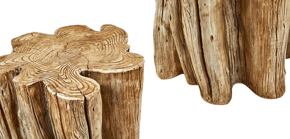 Приставной стол Wavy Stump Side Table - фото №1