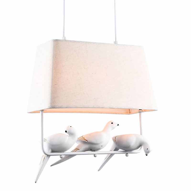 Подвесной светильник Norman Bird Dove 3 Белый Подвесной светильник Norman Bird Dove 3 Белый в Челябинске | Loft Concept