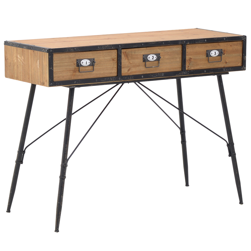 Консоль Kane Console Черный Древесина Консоль Kane Console Черный Древесина в Челябинске | Loft Concept