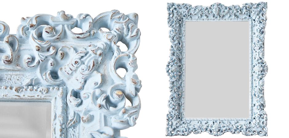 Зеркало Leeuw Mirror Pastel Blue Зеркало Leeuw Mirror Pastel Blue - Loft-Concept в Челябинске