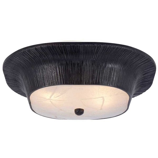 Потолочный светильник Utopia Round Sconce Black Черный Потолочный светильник Utopia Round Sconce Black Черный в Челябинске | Loft Concept